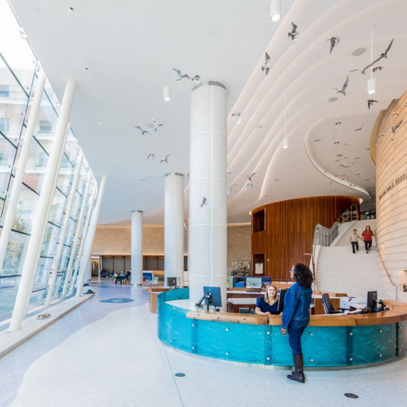 Interior Lucile Packard Children's Hospital