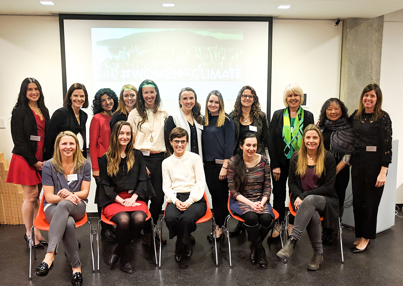 Members of the Women4Climate Mentorship program