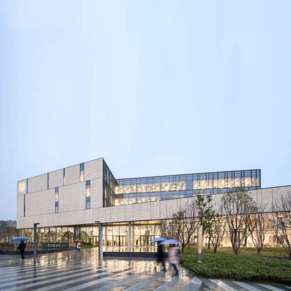 Ningbo Library - exterior