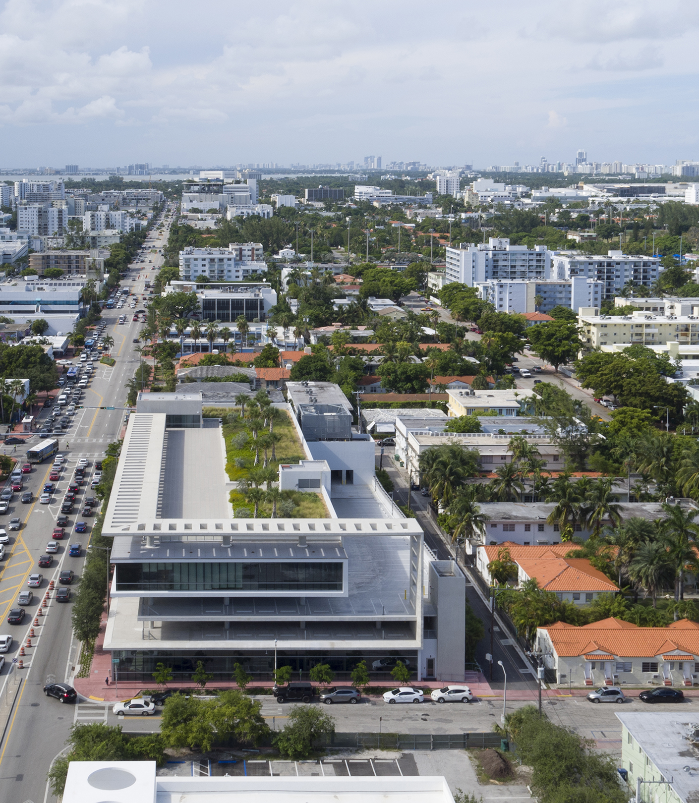 Aerial view of Baptist Miami Beach