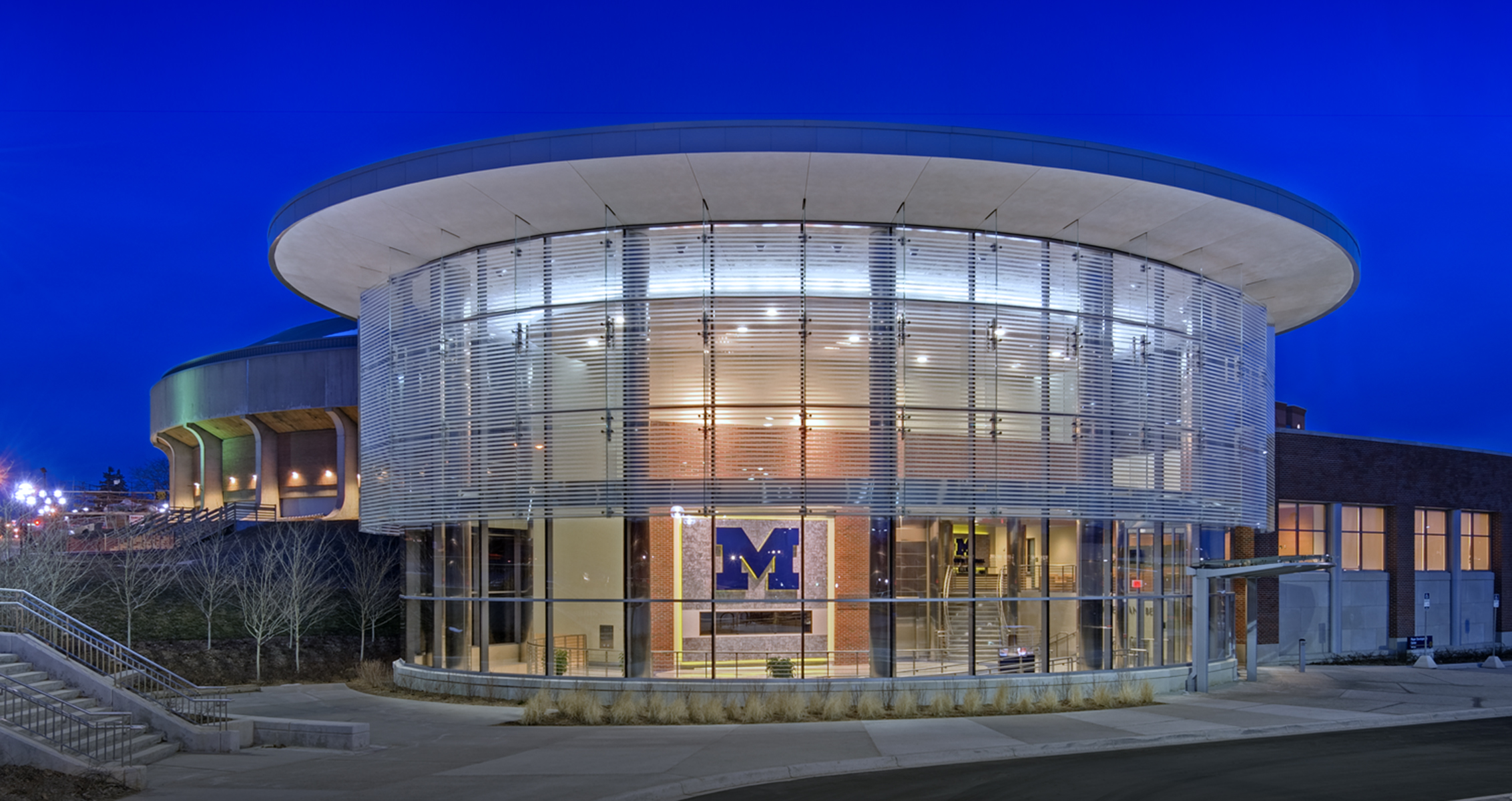 university of michigan player development center exterior