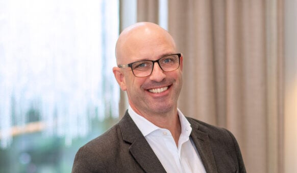 Headshot of Andrew Grote, Operations Director of Perkins&Will Boston Studio.