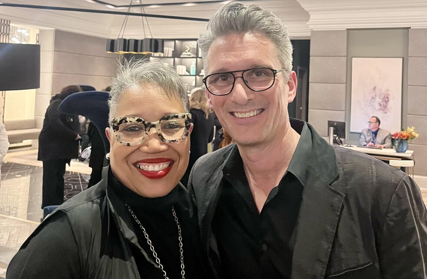 Photo of John and Cheryl.