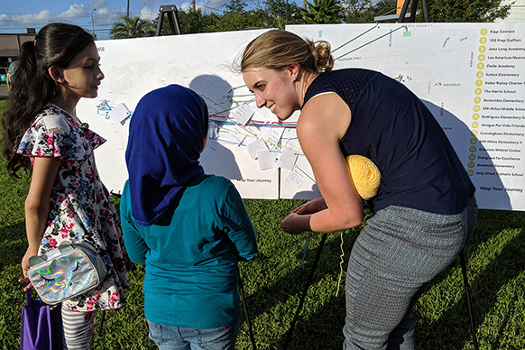 Health Fellow on project site