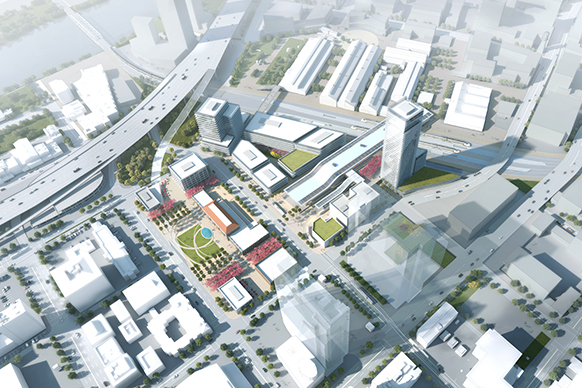 Sacramento Valley Station plan 