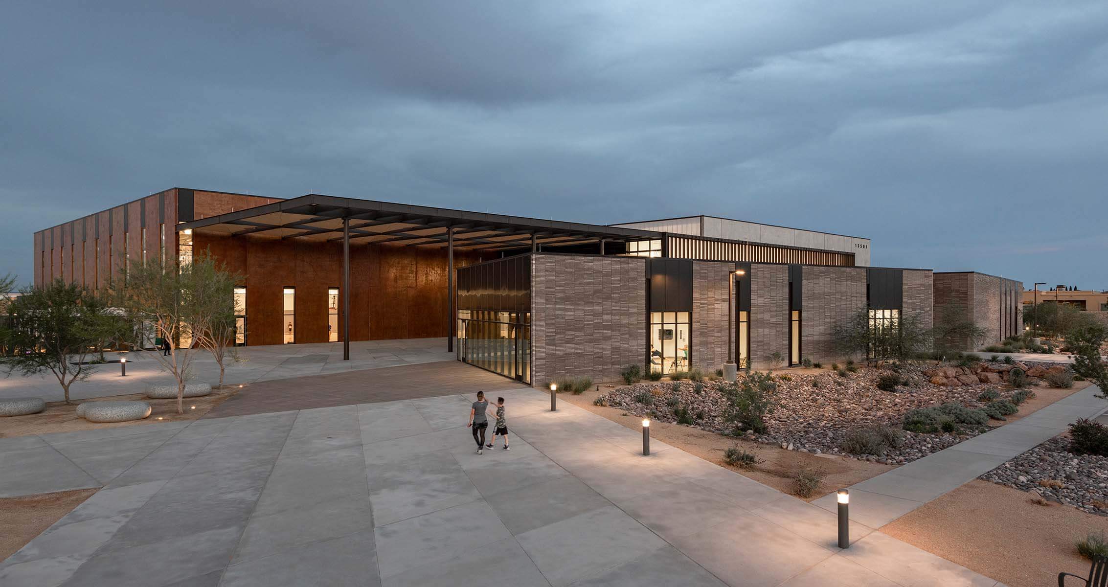 El Paso Eastside Recreation Center - Entrance