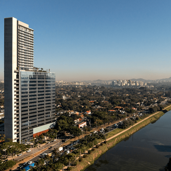 RiverOne LEED Gold Mixed Use Perkins&Will São Paulo