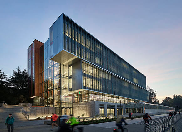 sustainably designed life sciences building 
