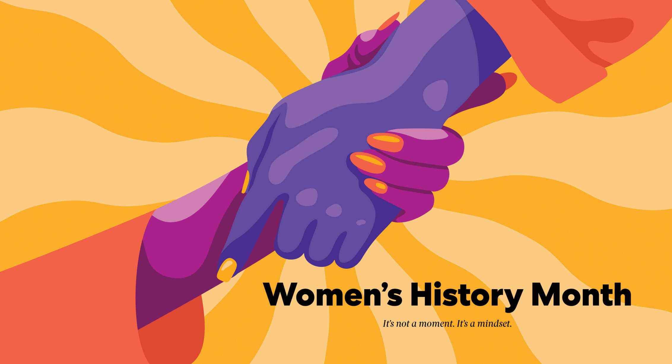 Women's History Month illustration by Anna Wissler