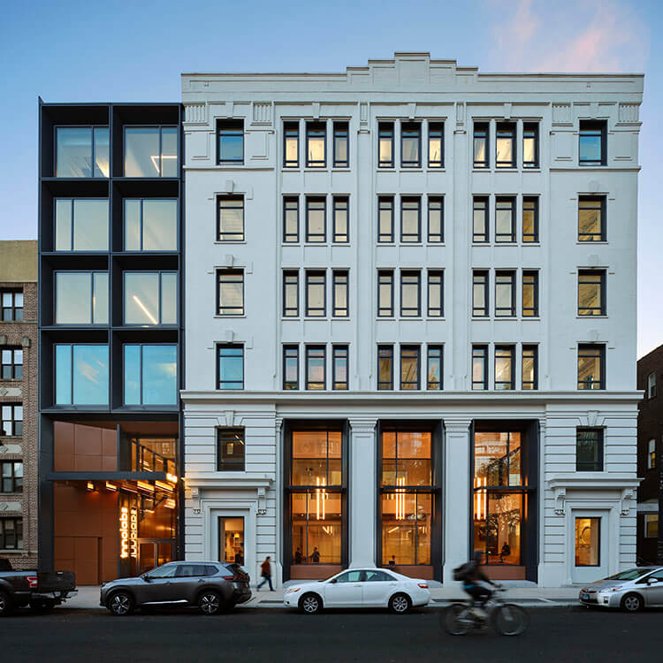 Photo of adaptive re-use science lab in historic New York building