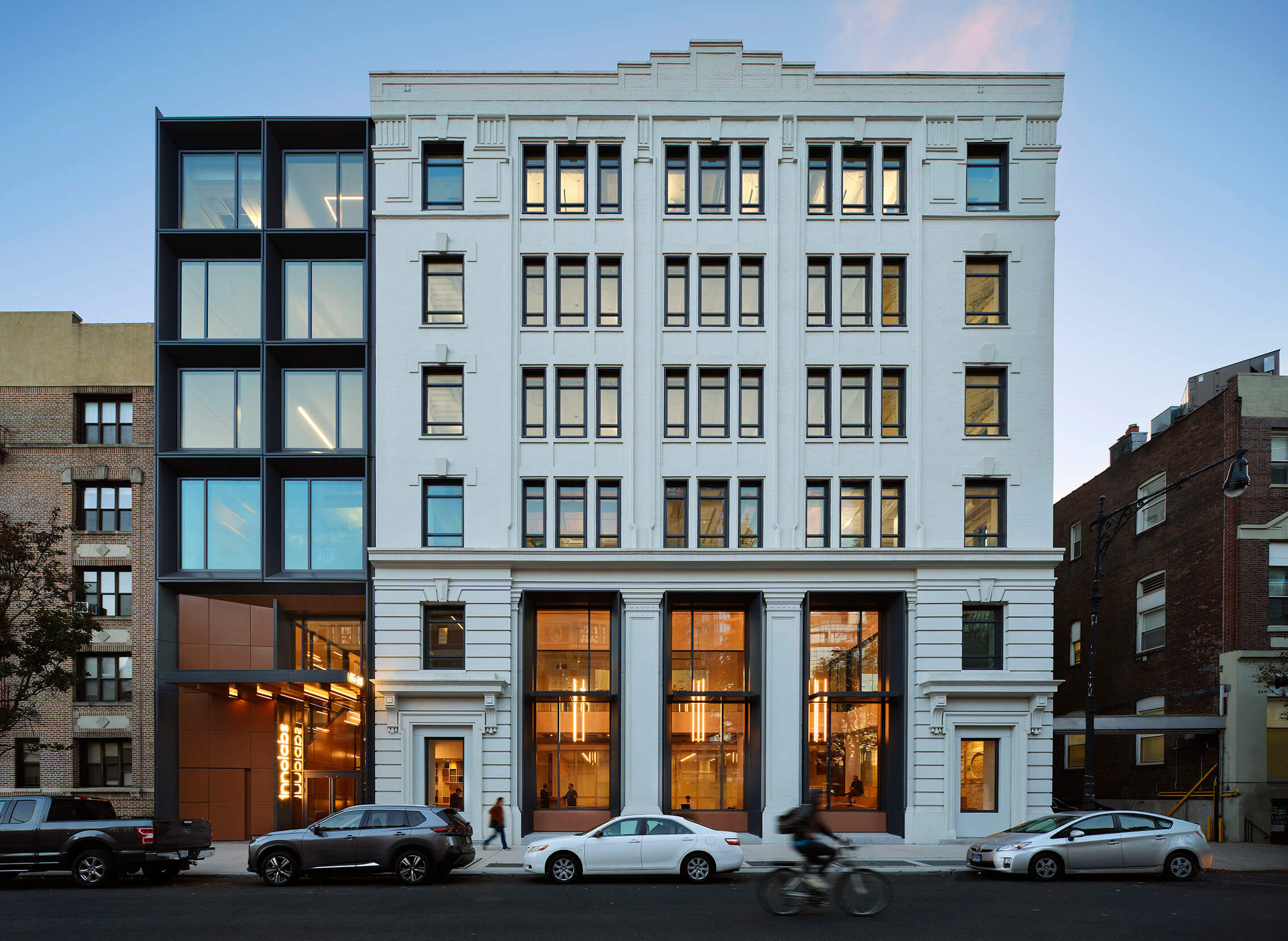 Photo of adaptive re-use science research lab in new york