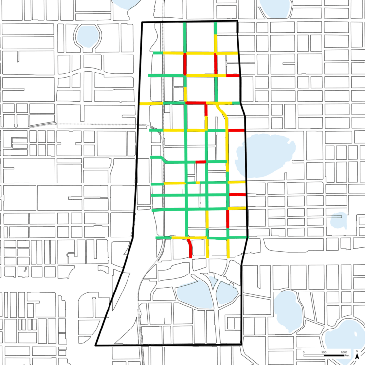 An illustration of the urban analysis program.