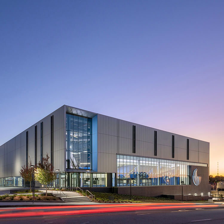 Georgia State University Convocation Center Hero Mobile