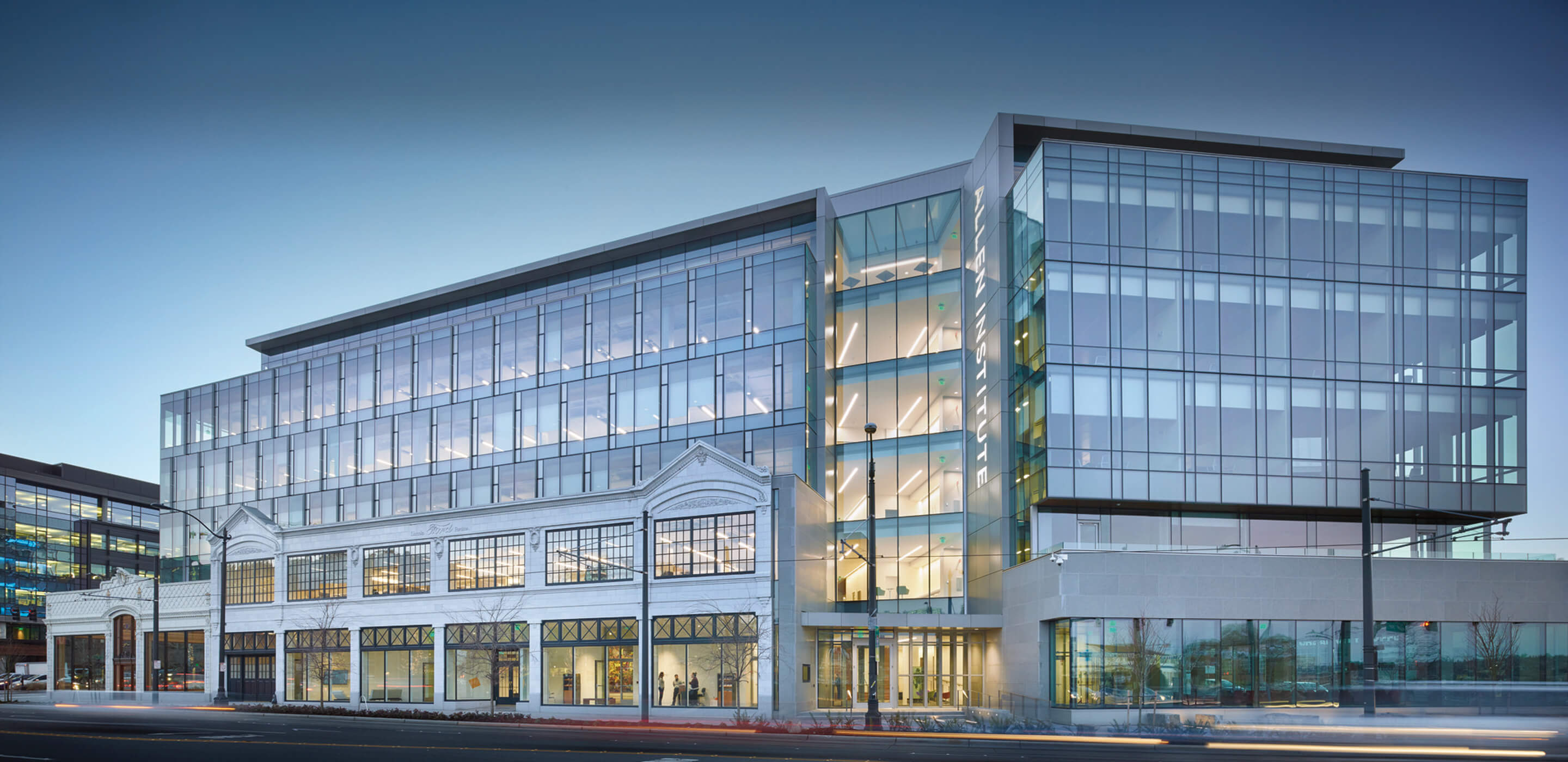 exterior facade of a laboratory building
