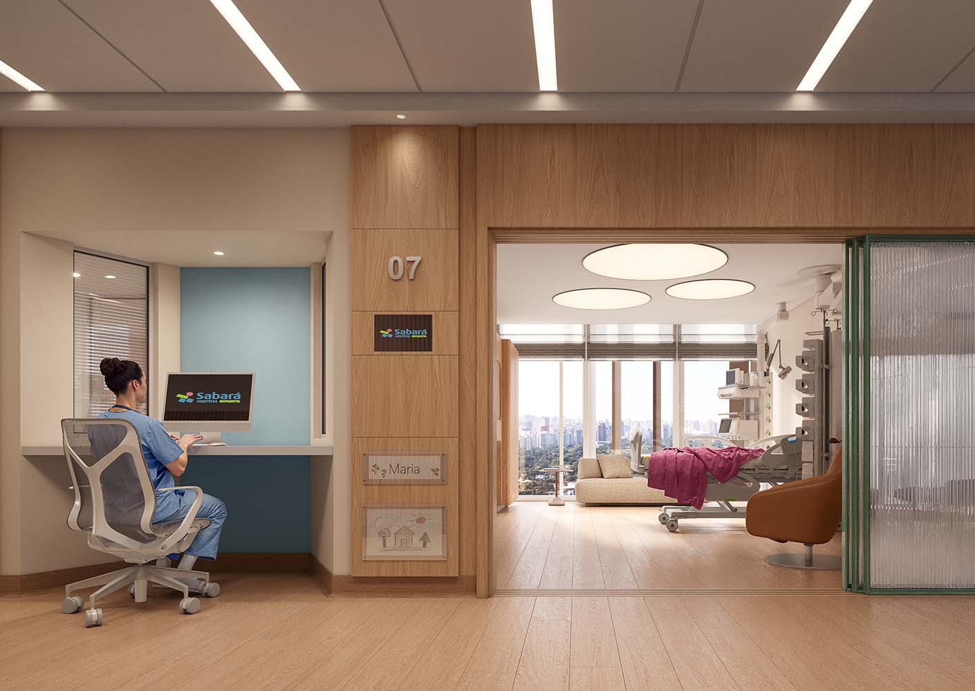 Sabará Childrens Hospital by Perkins&Will São Paulo