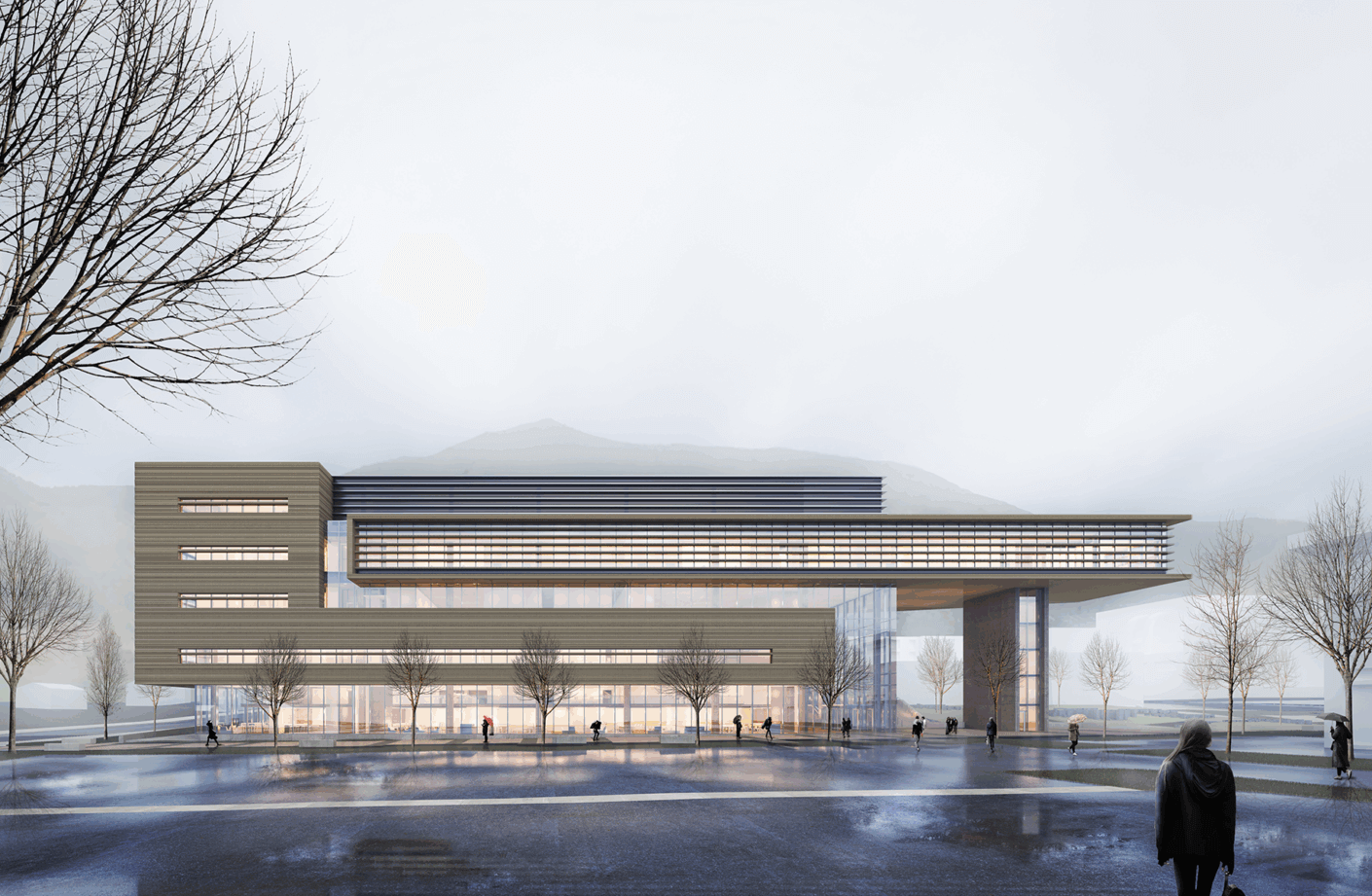Rendering of exterior